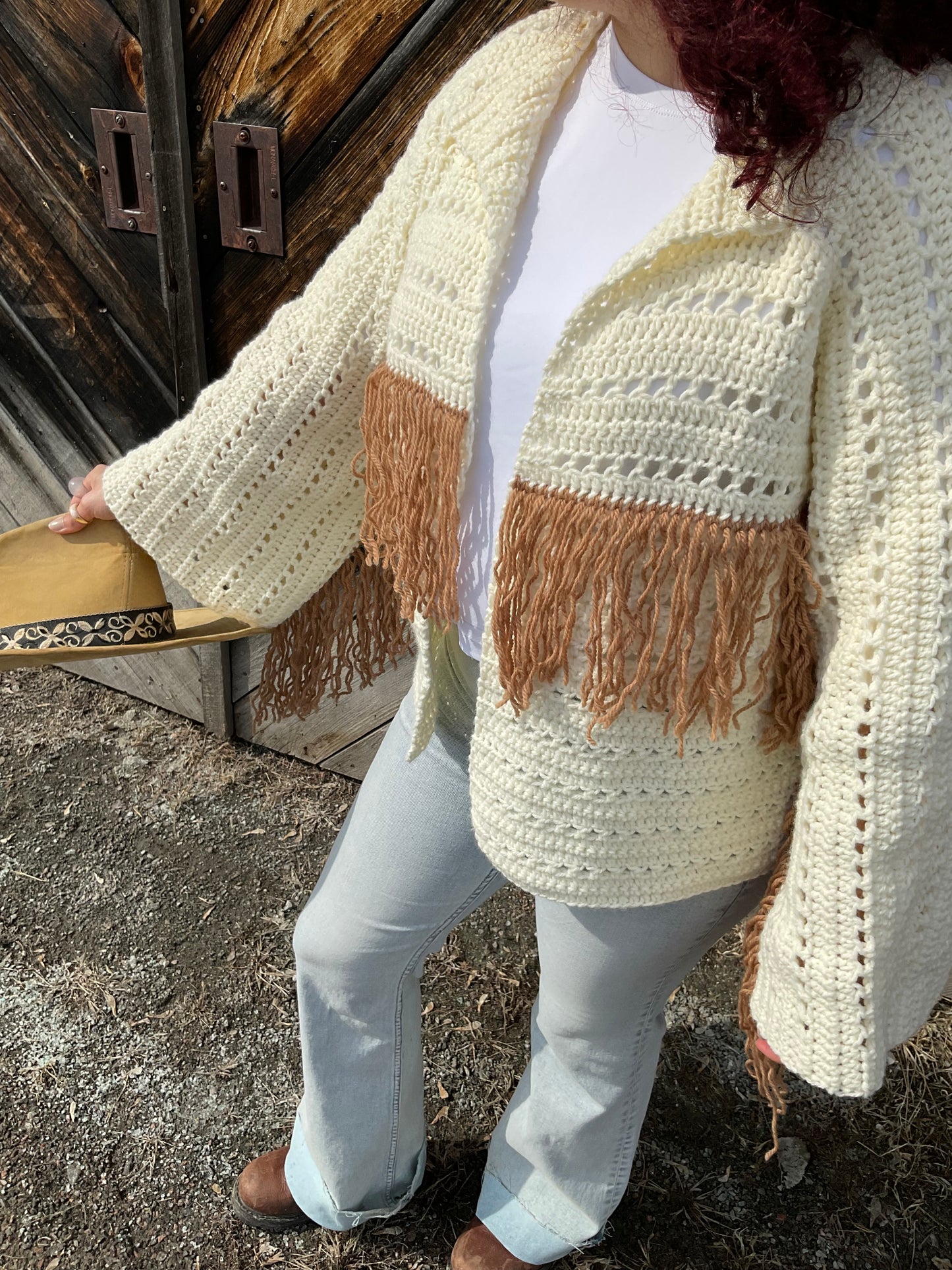 Crochet Tumbleweed BOG Jacket Pattern/ XS-5XL Crochet Cardigan Pattern PDF/ Easy crochet bog cardigan/ Crochet Bog Cardigan