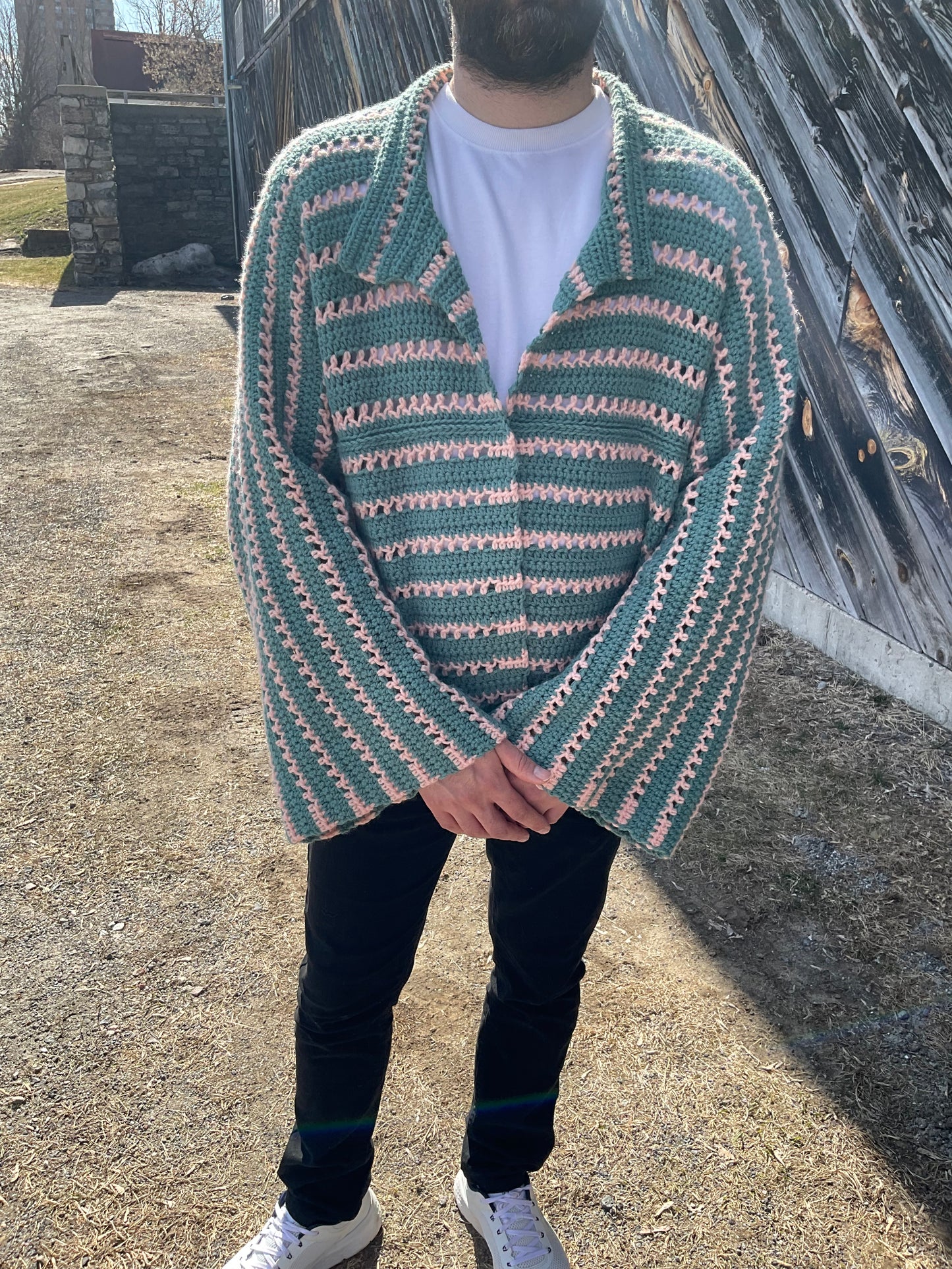 Crochet Tumbleweed BOG Jacket Pattern/ XS-5XL Crochet Cardigan Pattern PDF/ Beginner Friendly crochet bog cardigan/ Crochet Bog Cardigan