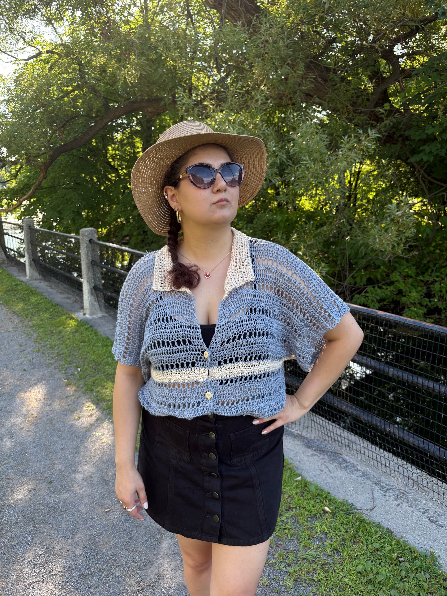 Marie BOG Shirt Crochet Pattern / XS - 3XL Crochet Shirt Pattern PDF/ Easy Crochet Bog Shirt/ Crochet Top Pattern