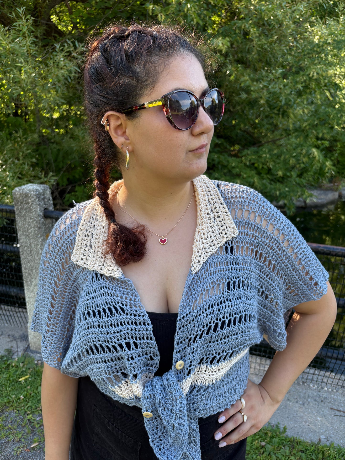 Summer Collection | 4 Digital PDF Patterns | 1 Bog vest, 1 Bog shirt, 1 Bog kimono, 1 rectangular bag