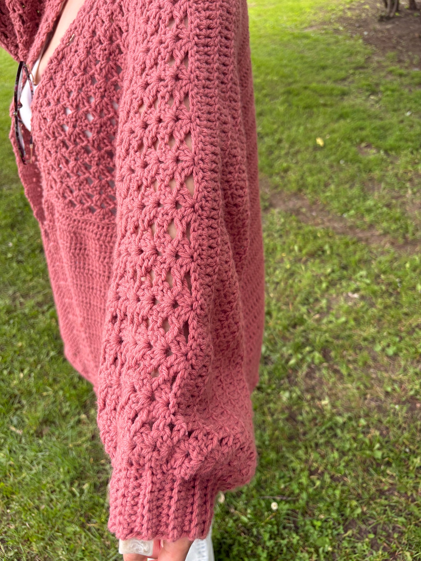Stitch to Street: 8-piece Bundle | 8 Digital PDF Patterns | 3 Bog cardigans, 1 Bog vest, 1 relaxed-fit shirt, 1 kimono, 1 crochet bag, 1 scrunchie