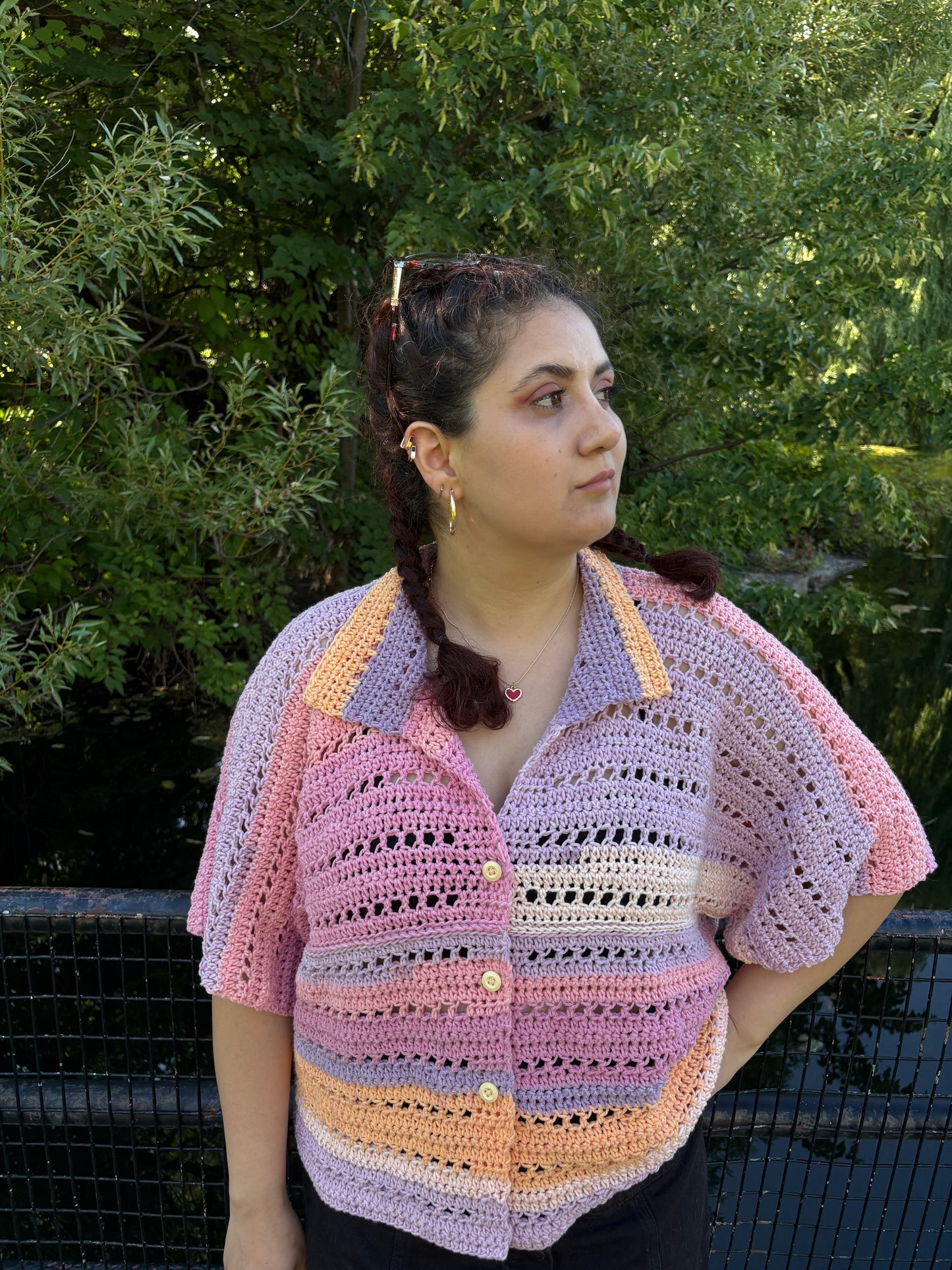 Stitch to Street: 8-piece Bundle | 8 Digital PDF Patterns | 3 Bog cardigans, 1 Bog vest, 1 Bog shirt, 1 kimono,1 rectangular bag, 1 scrunchie