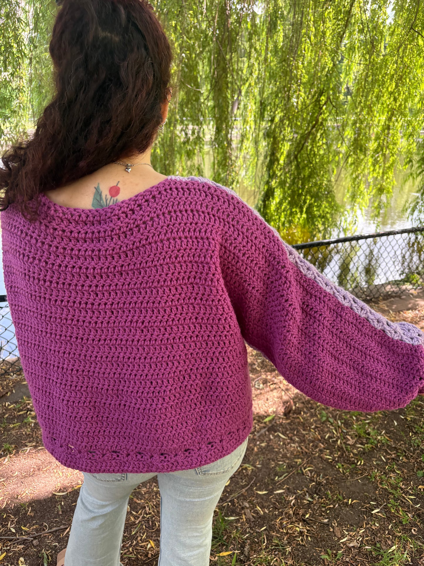 Stitch to Street: 8-piece Bundle | 8 Digital PDF Patterns | 3 Bog cardigans, 1 Bog vest, 1 relaxed-fit shirt, 1 kimono, 1 crochet bag, 1 scrunchie