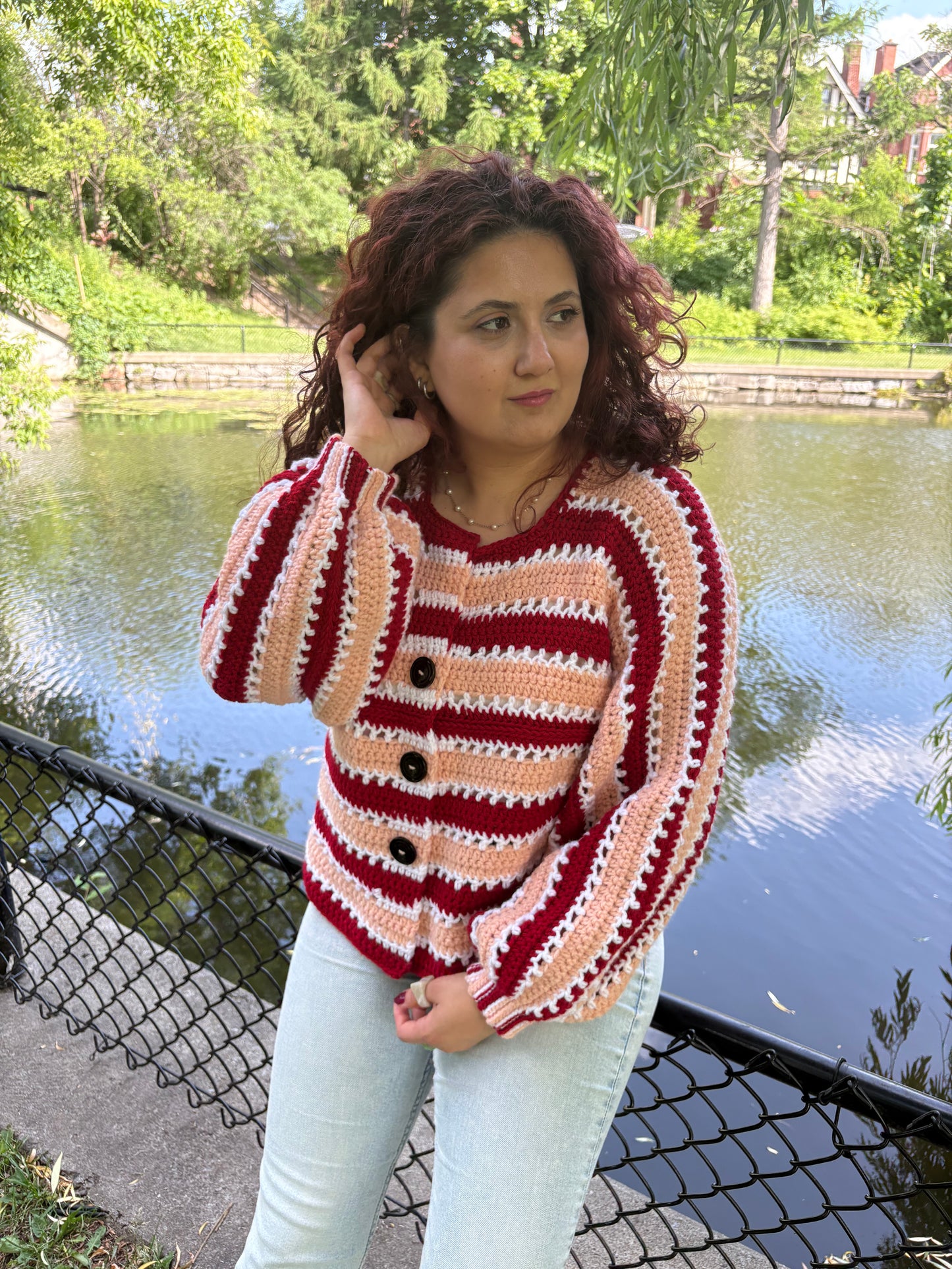 Crochet Curie BOG Cardi Pattern/ XS-3XL Crochet Cardigan Pattern PDF/ Easy crochet bog cardigan/ Crochet Bog Cardigan