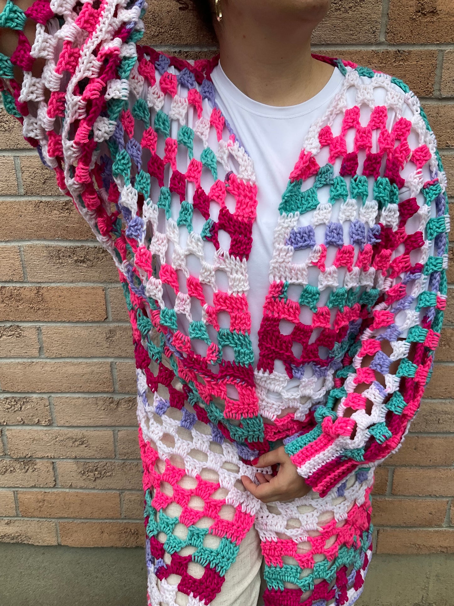 Stitch to Street: 8-piece Bundle | 8 Digital PDF Patterns | 3 Bog cardigans, 1 Bog vest, 1 relaxed-fit shirt, 1 kimono, 1 crochet bag, 1 scrunchie