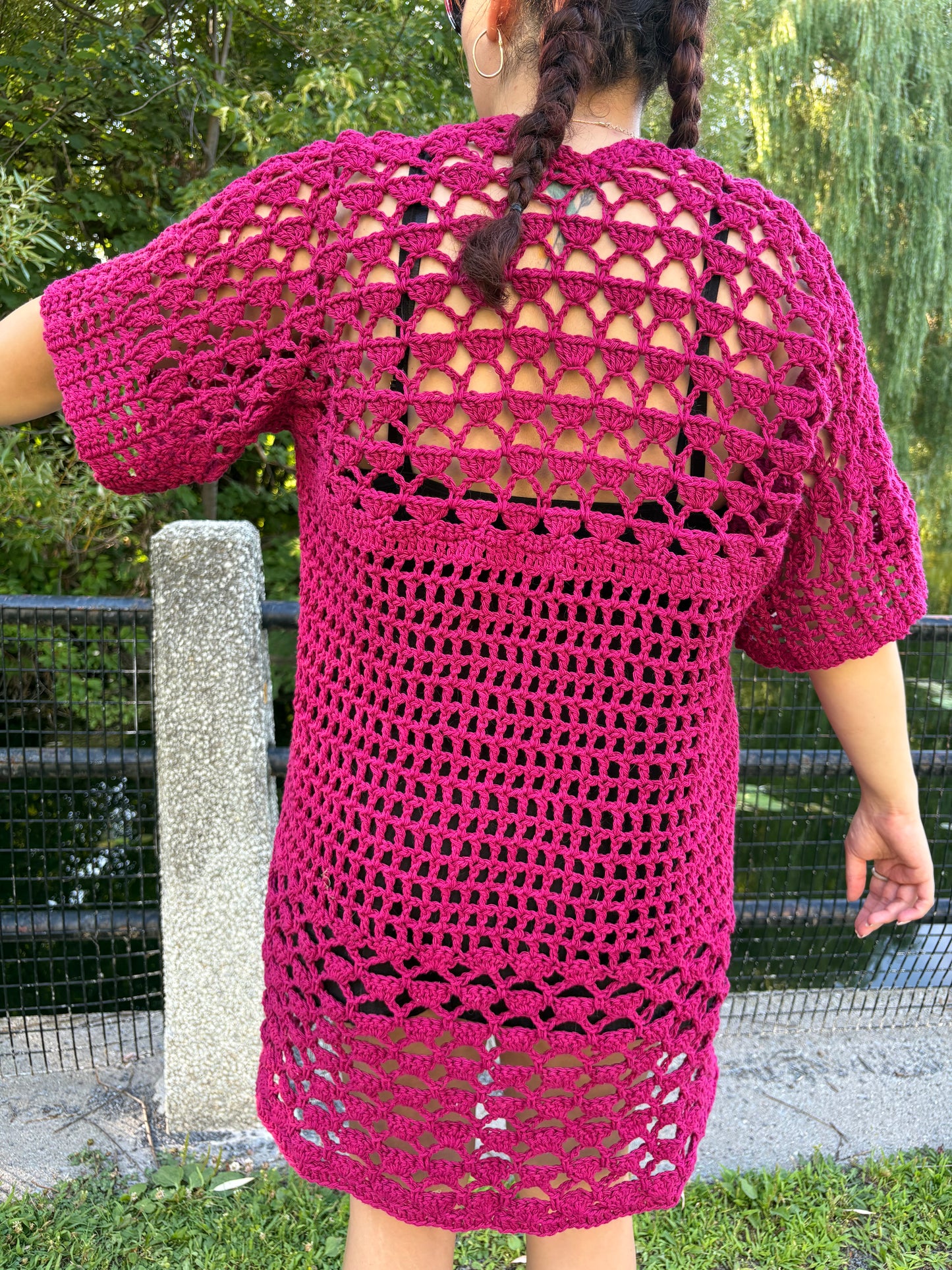 Summer Collection | 4 Digital PDF Patterns | 1 Bog vest, 1 Bog shirt, 1 Bog kimono, 1 rectangular bag