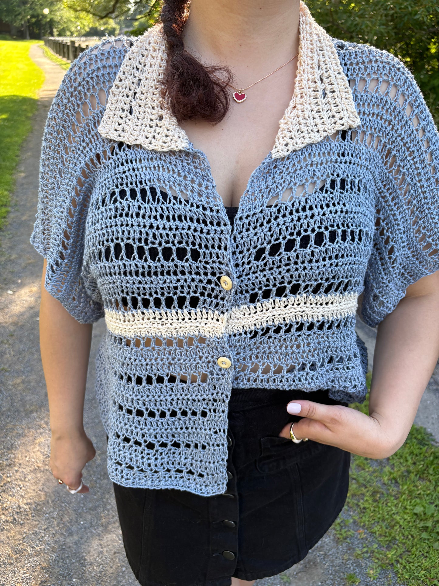 Summer Collection | 4 Digital PDF Patterns | 1 Bog vest, 1 Bog shirt, 1 Bog kimono, 1 rectangular bag