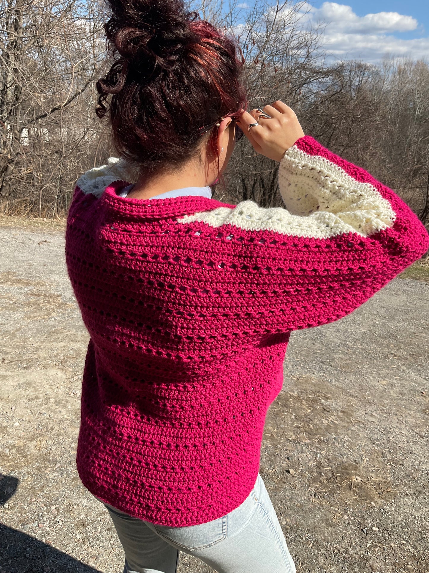 Crochet Tumbleweed BOG Jacket Pattern/ XS-5XL Crochet Cardigan Pattern PDF/ Easy crochet bog cardigan/ Crochet Bog Cardigan