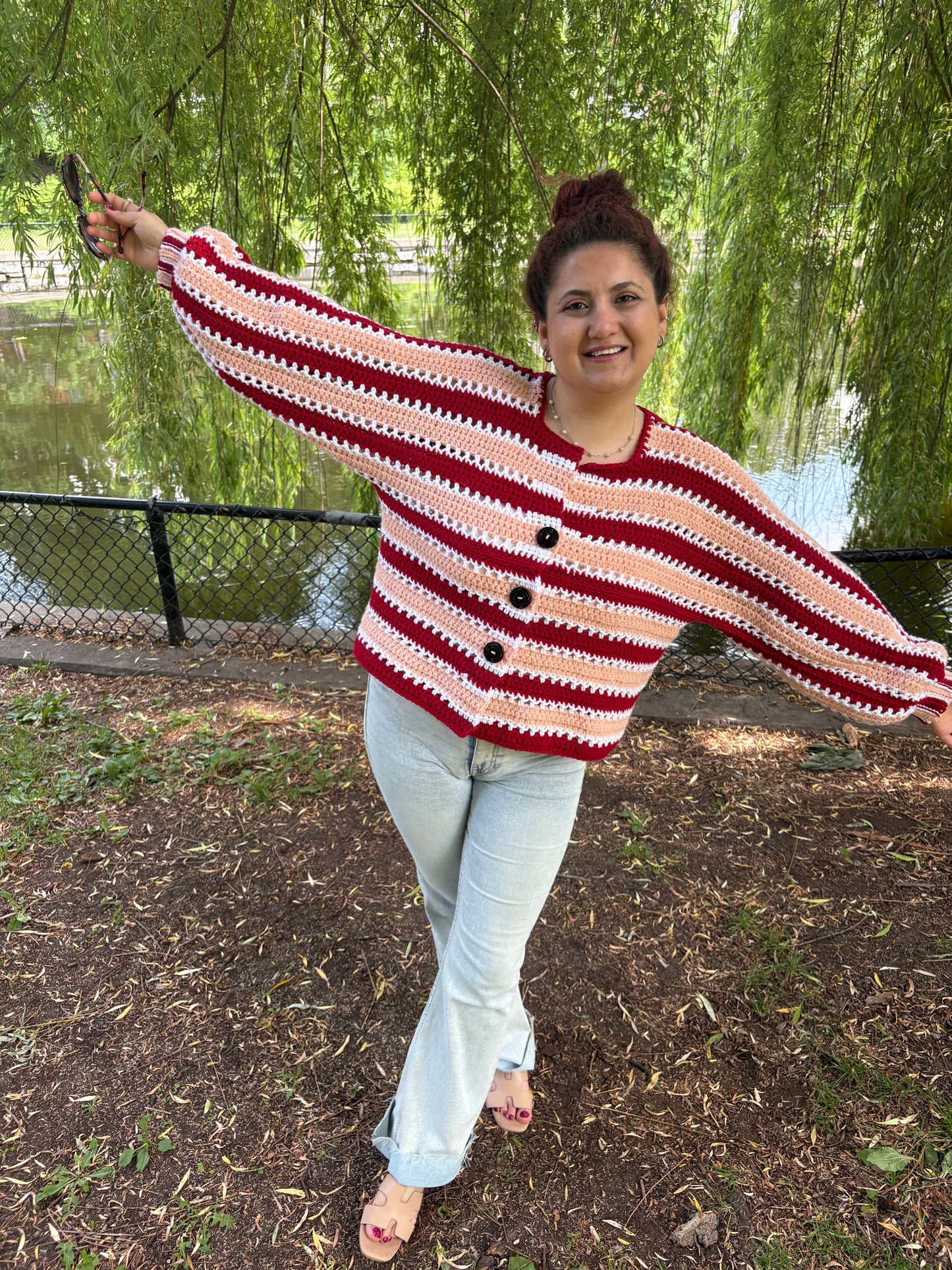 Stitch to Street: 8-piece Bundle | 8 Digital PDF Patterns | 3 Bog cardigans, 1 Bog vest, 1 relaxed-fit shirt, 1 kimono, 1 crochet bag, 1 scrunchie