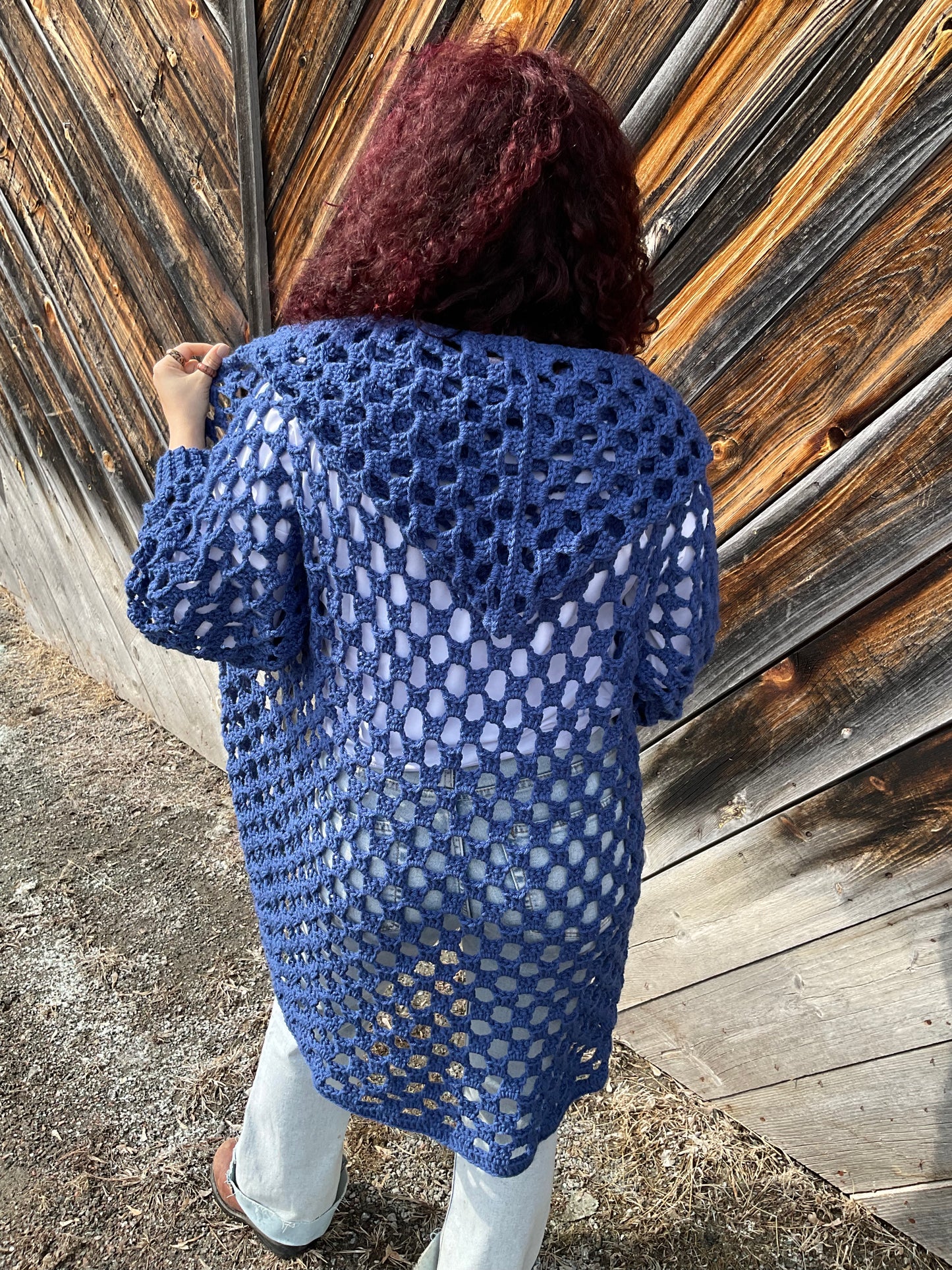 Crochet Origami Bog Jacket XXS-5XL PDF Pattern / Crochet Jacket with Hoodie Pattern/ Easy Crochet Cardigan Pattern / Crochet Bog Cardigan