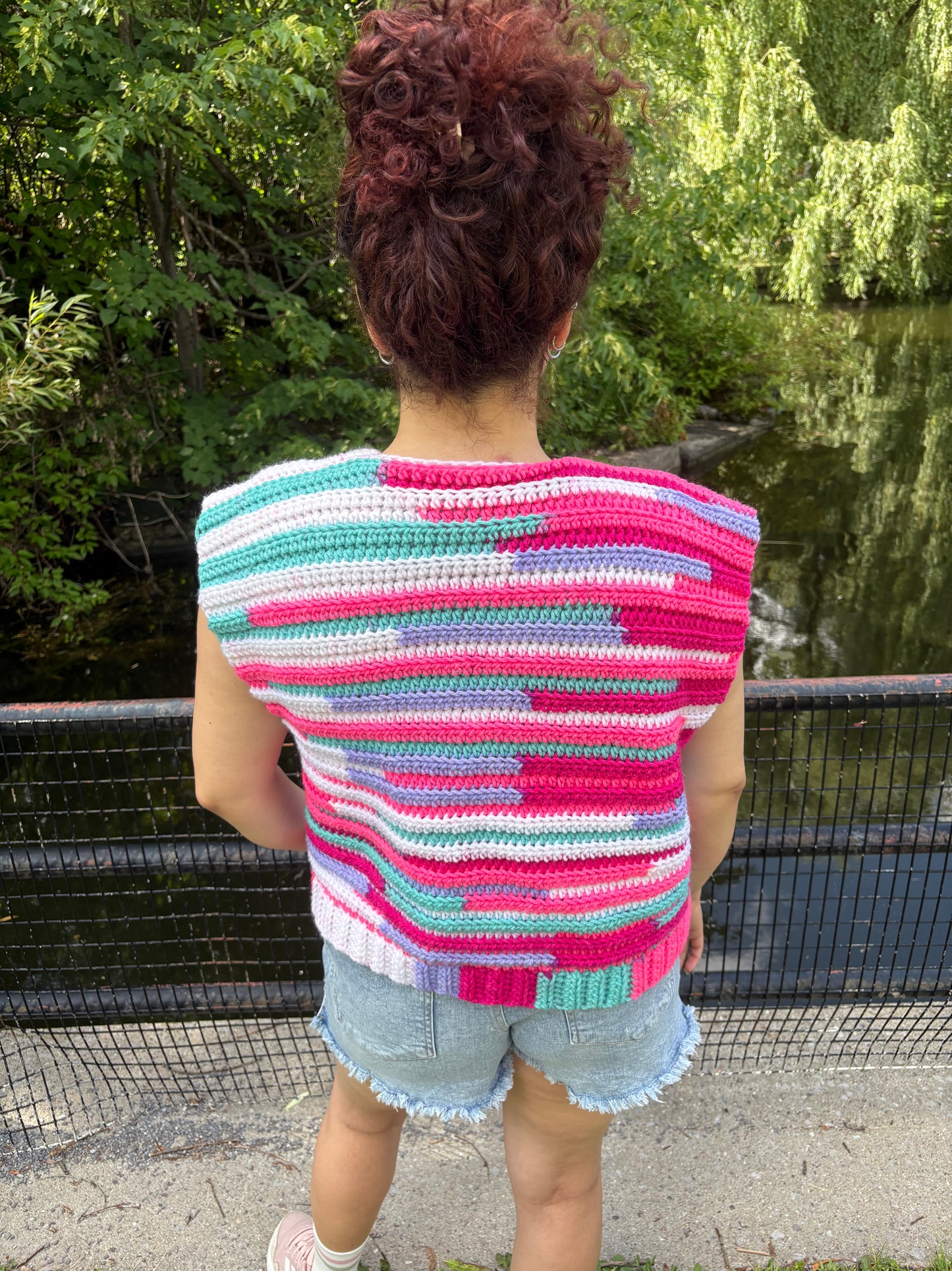 Summer Collection | 4 Digital PDF Patterns | 1 Bog vest, 1 Bog shirt, 1 Bog kimono, 1 rectangular bag