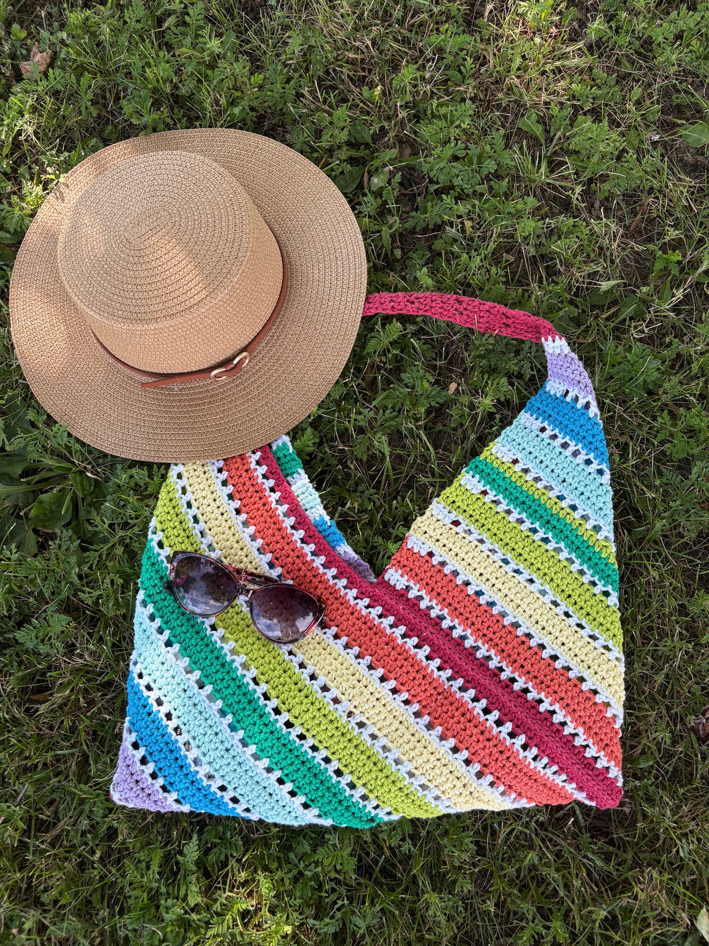 Summer Collection | 4 Digital PDF Patterns | 1 Bog vest, 1 Bog shirt, 1 Bog kimono, 1 rectangular bag