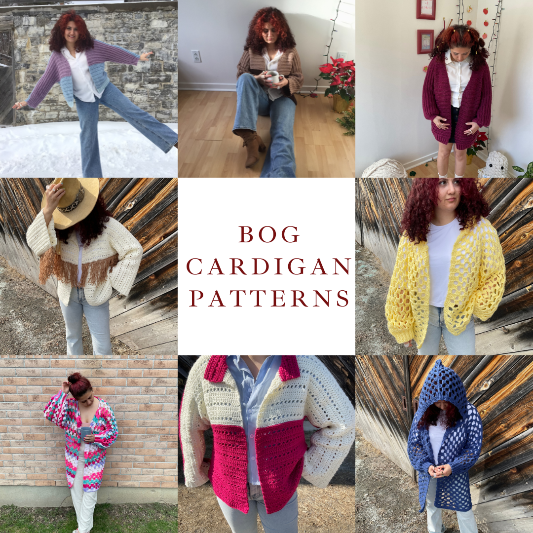 BOG Cardigan Patterns