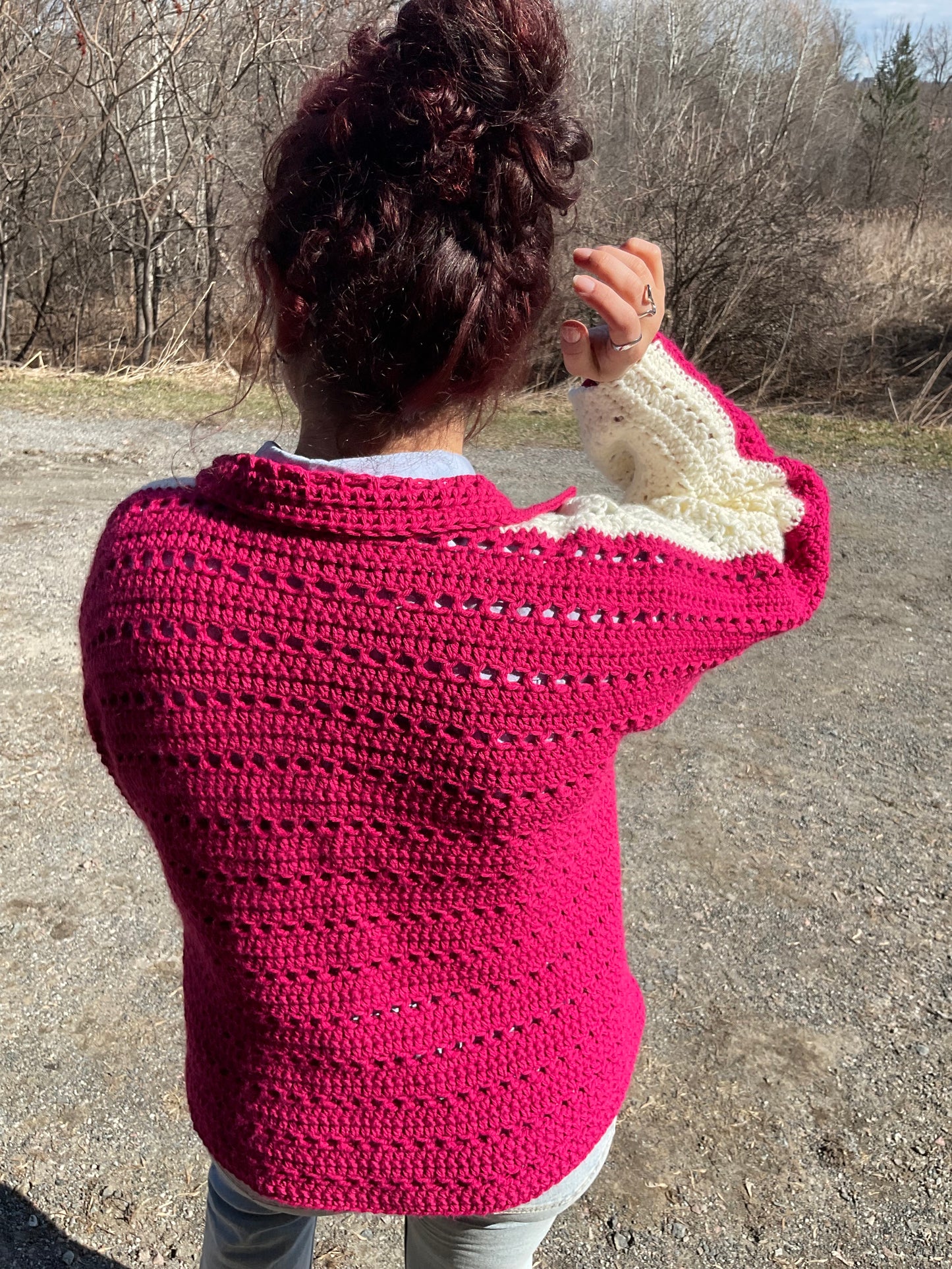 Stitch to Street: 8-piece Bundle | 8 Digital PDF Patterns | 3 Bog cardigans, 1 Bog vest, 1 relaxed-fit shirt, 1 kimono, 1 crochet bag,  1 Scrunchie