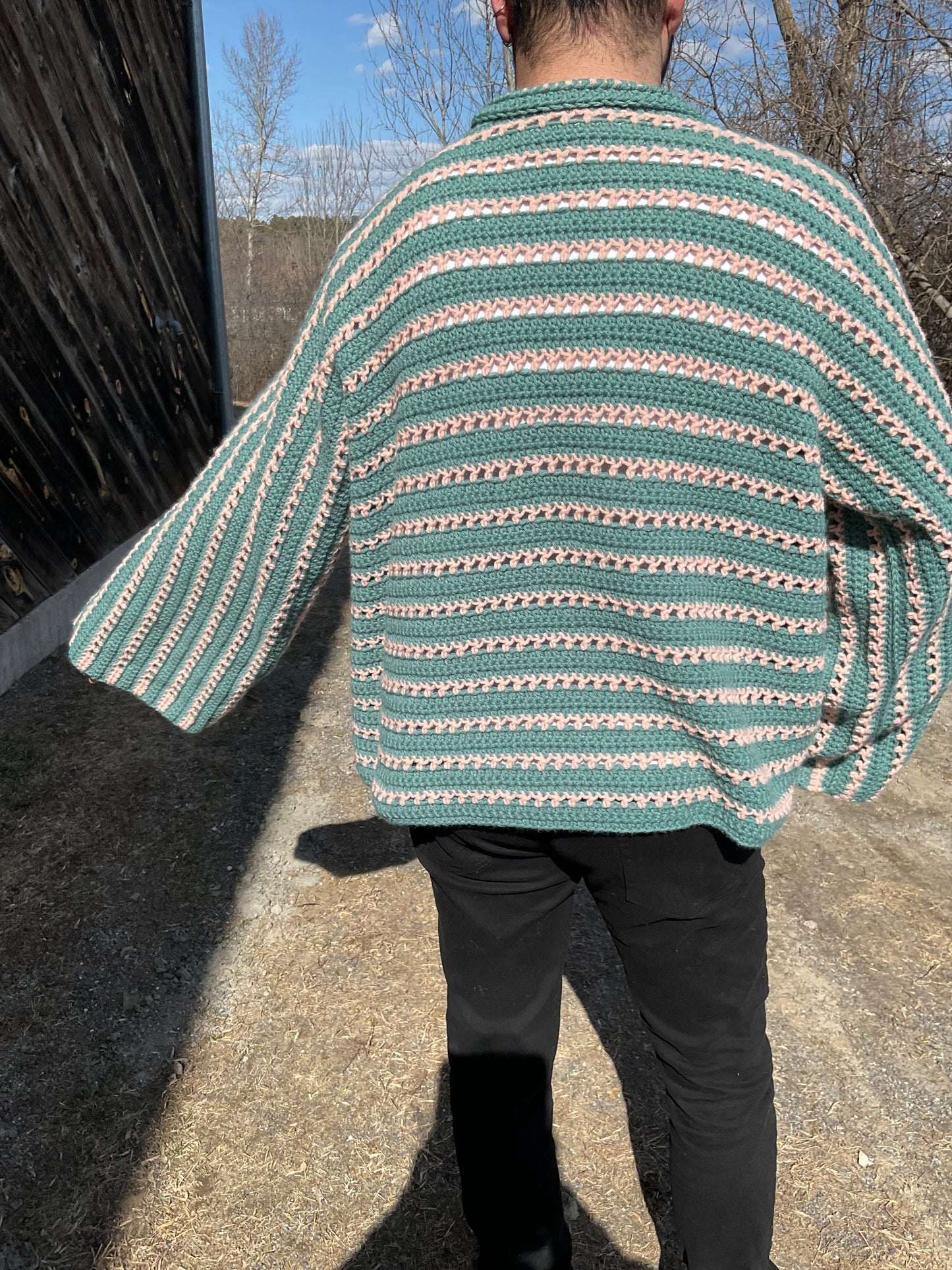 4- Piece Crochet BOG cardigan pattern collection – 4 Digital PDF Patterns | P-BOG, Origami Bog, Tumbleweed Bog, and Darwin Cardigans