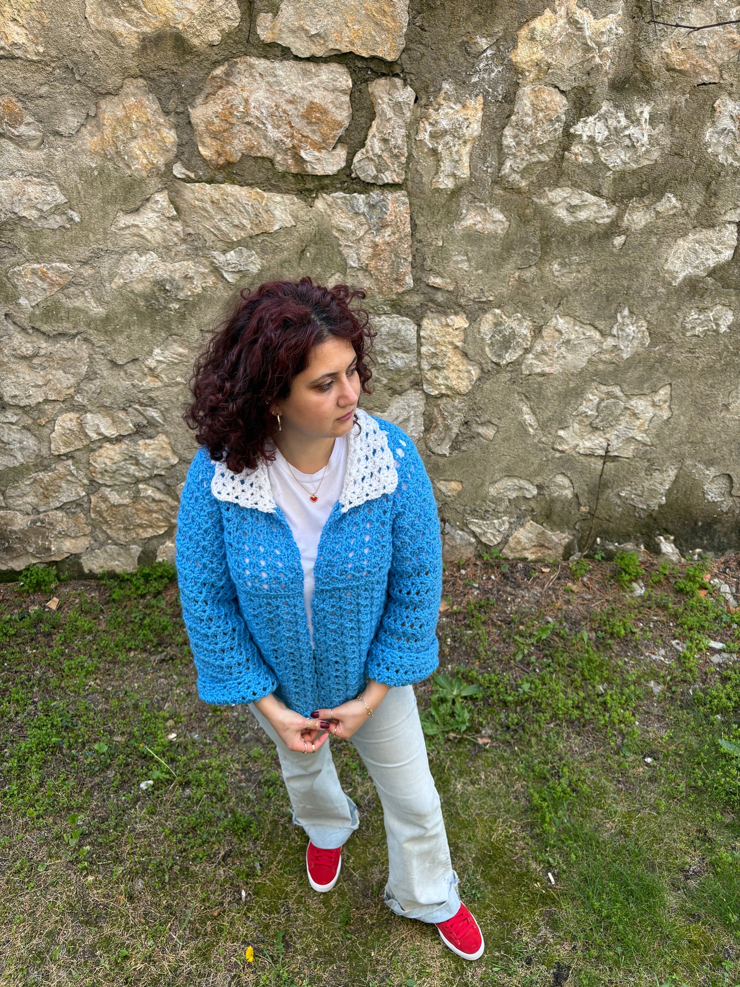 Crochet Iris BOG Cardigan Pattern, Easy S-5XL (PDF Pattern)
