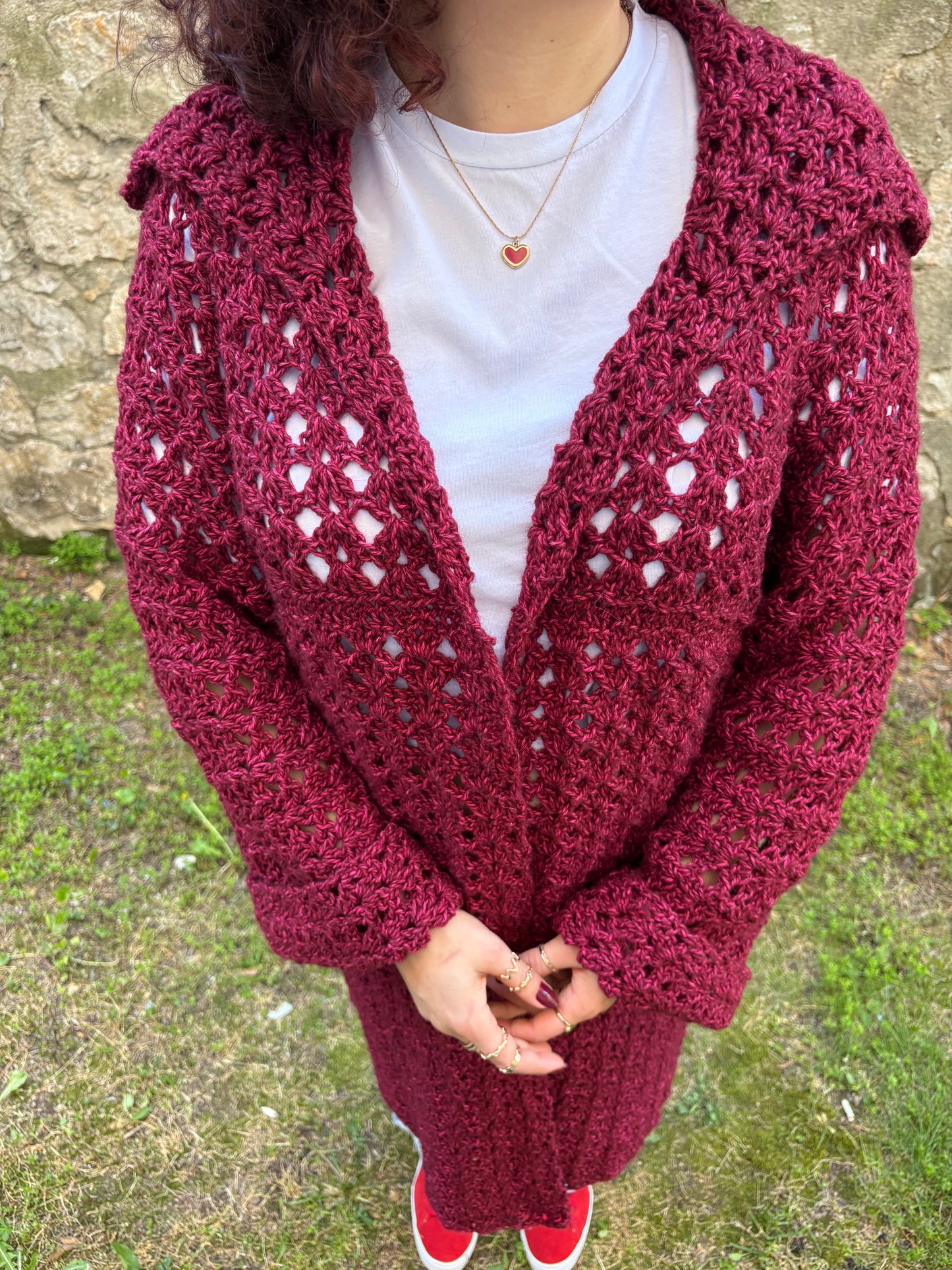 Crochet Iris BOG Cardigan Pattern, Easy S-5XL (PDF Pattern)