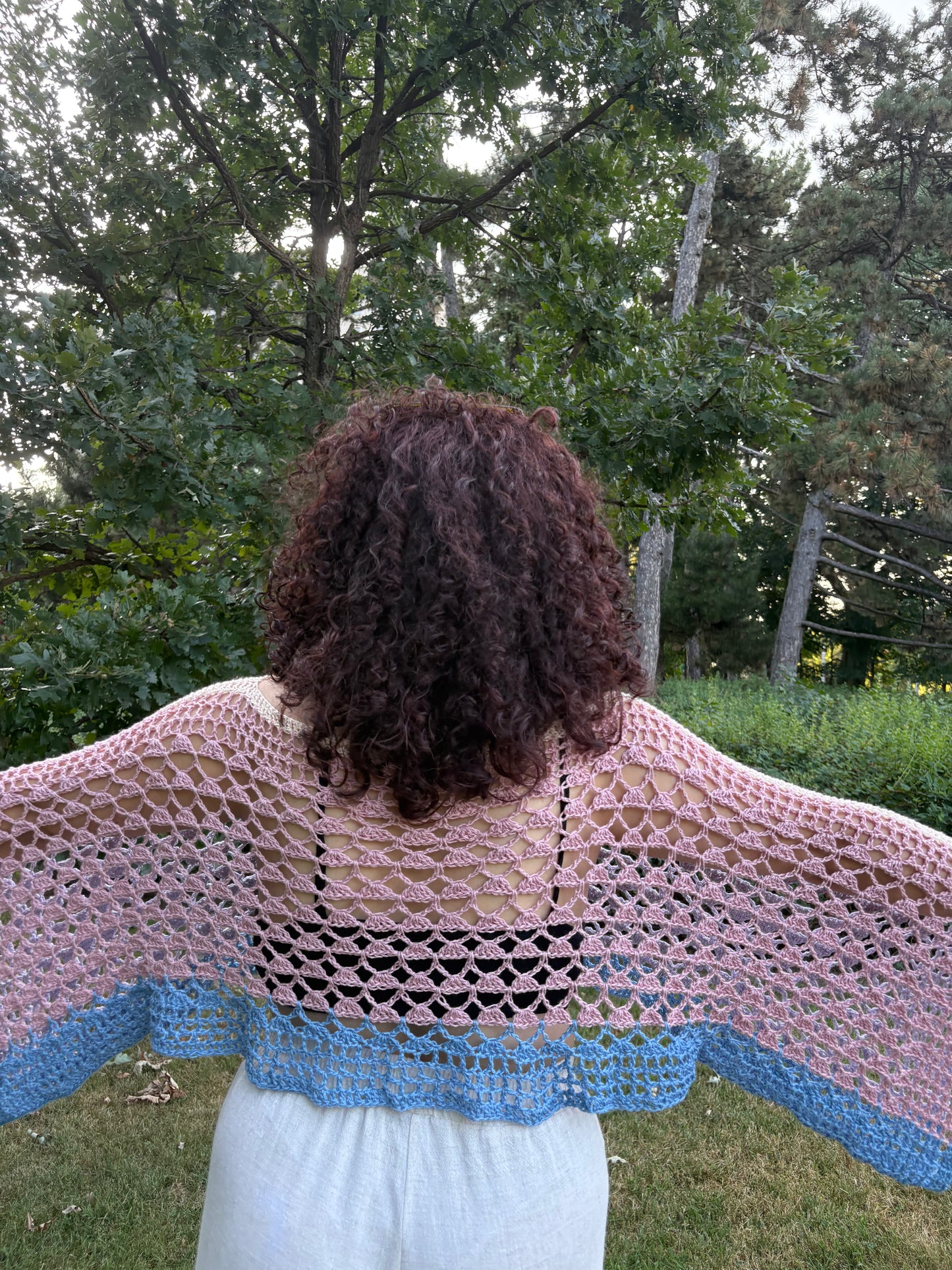 Lovelace Crochet Top Pattern – Easy, One Piece Crochet Top, XS-5XL (PDF Pattern)