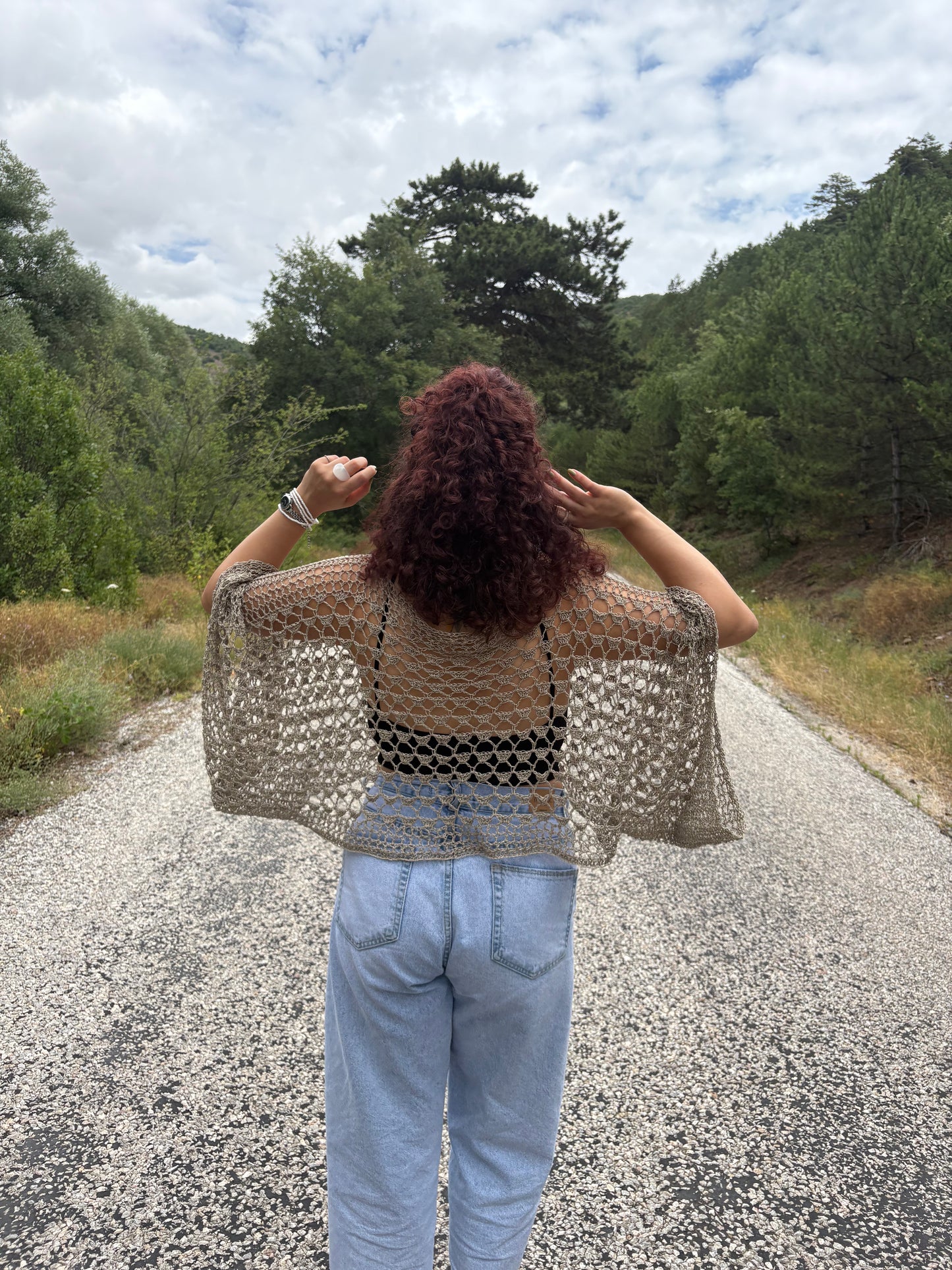 Lovelace Crochet Top Pattern – Easy, One Piece Crochet Top, XS-5XL (PDF Pattern)
