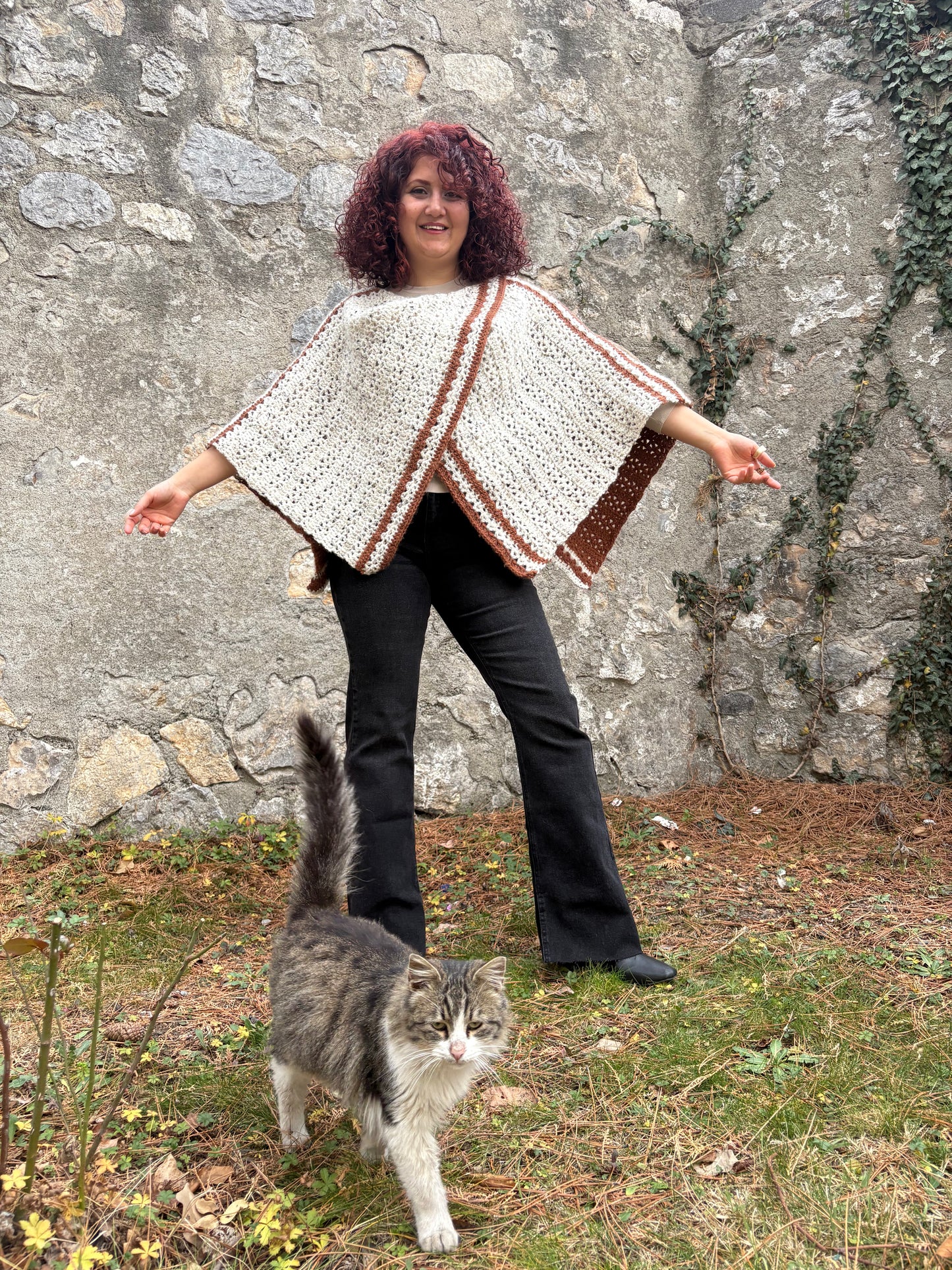 Mobius Poncho Crochet Pattern/ XS - 5XL Crochet Poncho Pattern PDF/ Easy crochet wear / Crochet shawl pattern