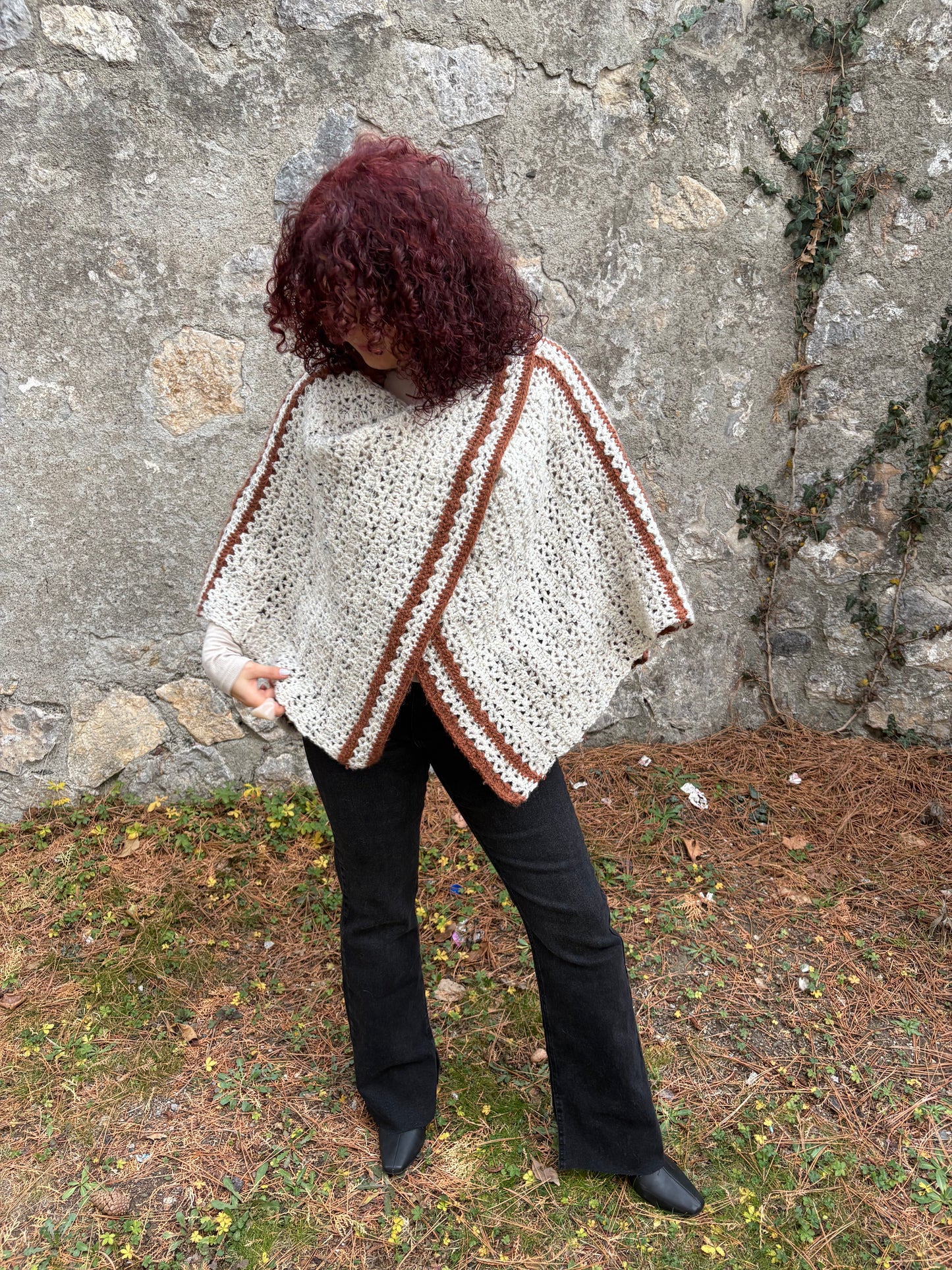 Mobius Poncho Crochet Pattern/ XS - 5XL Crochet Poncho Pattern PDF/ Easy crochet wear / Crochet shawl pattern