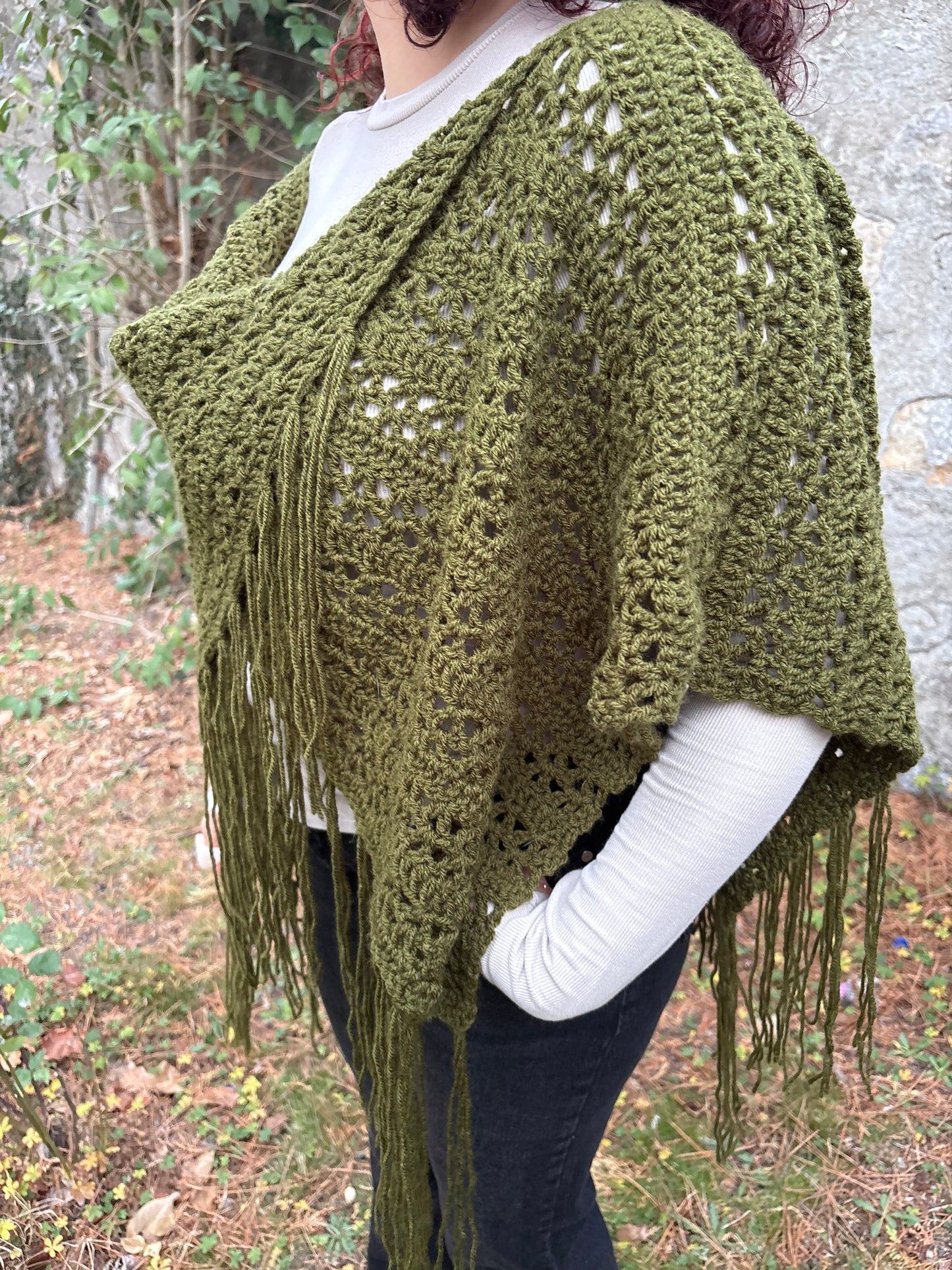 Mobius Poncho Crochet Pattern/ XS - 5XL Crochet Poncho Pattern PDF/ Easy crochet wear / Crochet shawl pattern (Copy)