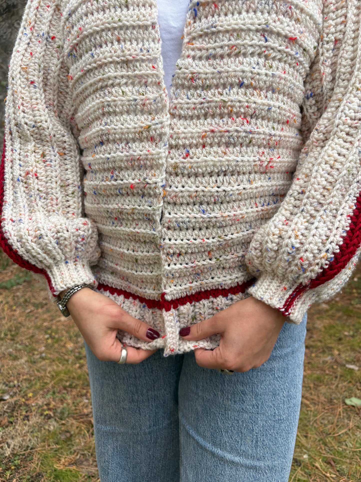 Crochet P-BOG jacket pattern XS/S/M/L/XL/2XL/3XL/4XL/ Bog jacket / crochet cardigan pattern/ beginner friendly crochet cardigan pattern