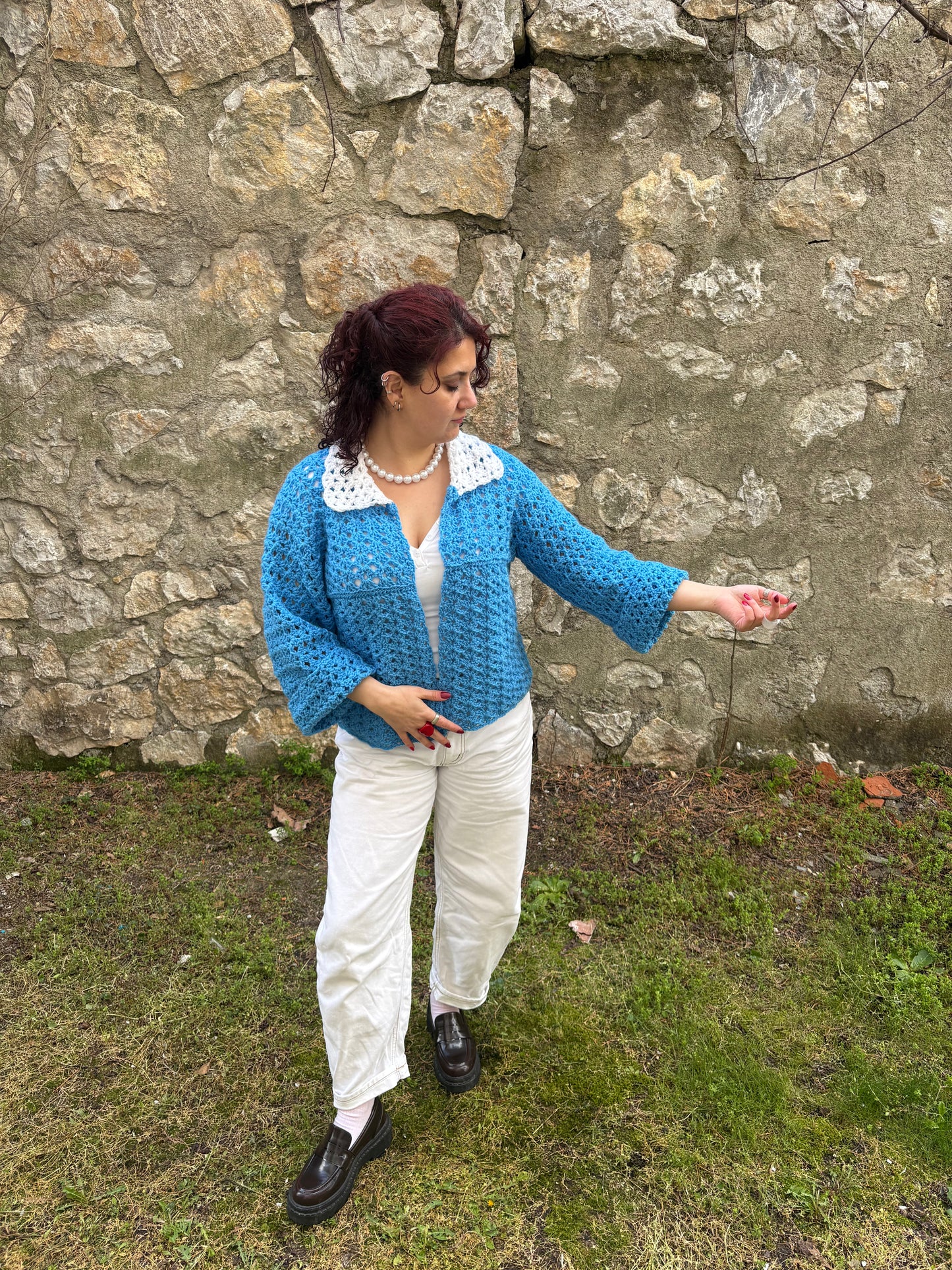 Crochet Iris BOG Cardigan Pattern, Easy S-5XL (PDF Pattern)