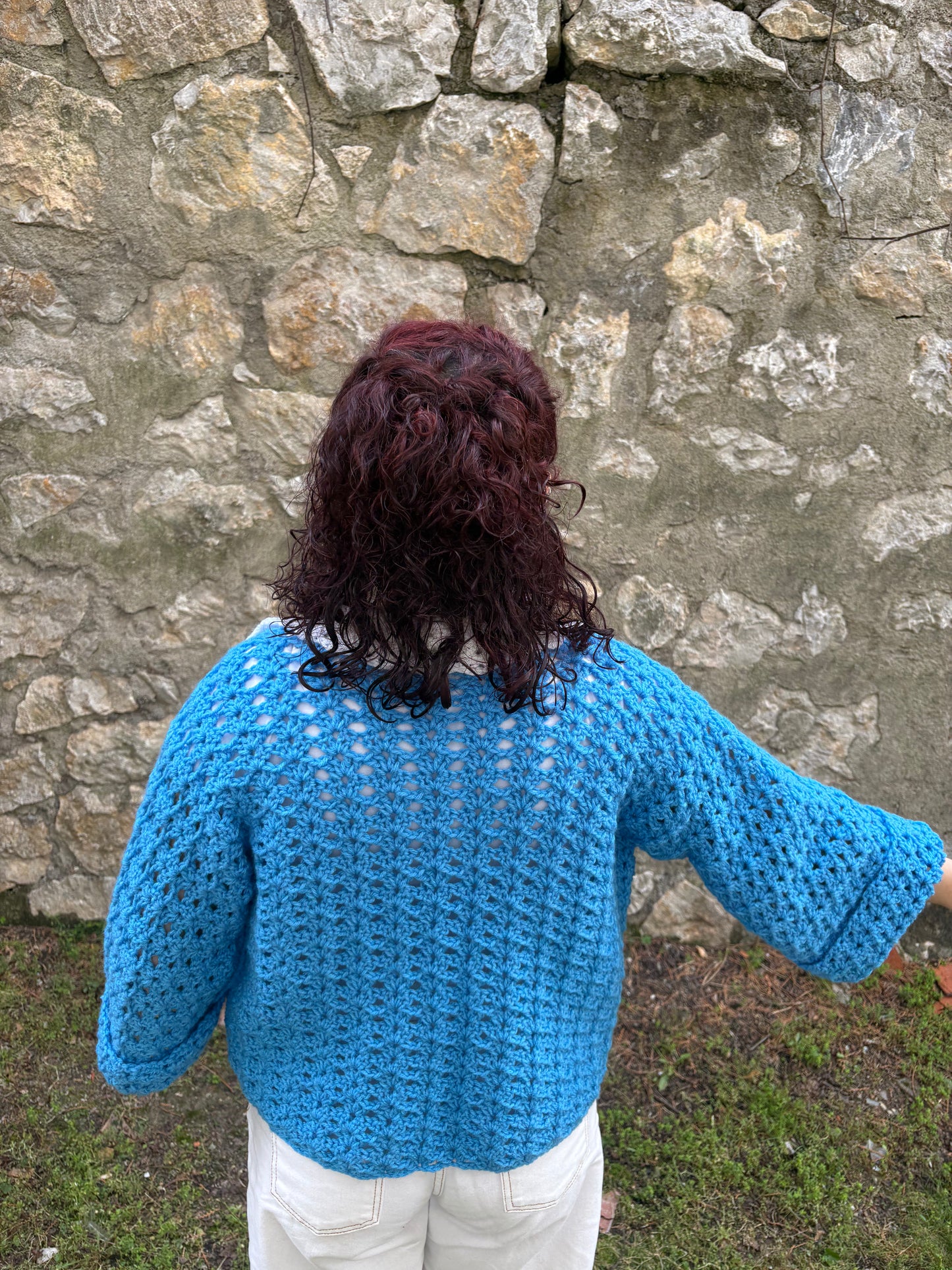Crochet Iris BOG Cardigan Pattern, Easy S-5XL (PDF Pattern)