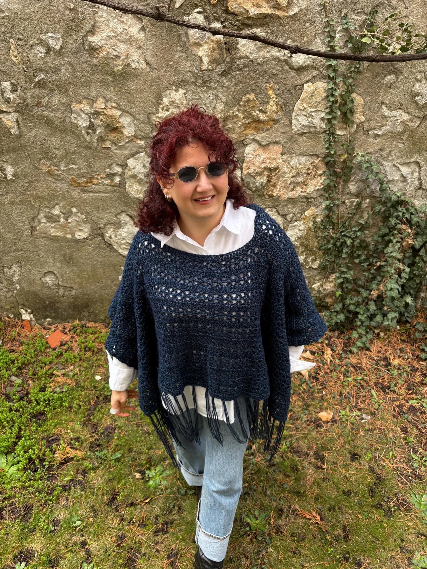 Mobius Poncho Crochet Pattern/ XS - 5XL Crochet Poncho Pattern PDF/ Easy crochet wear / Crochet shawl pattern